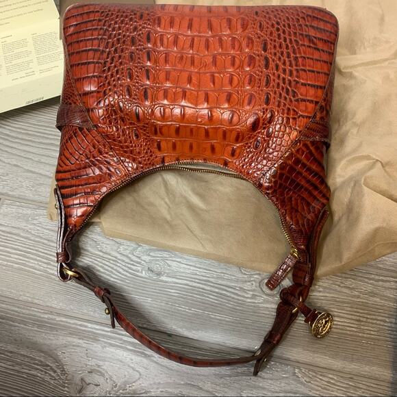 Brahmin juliette brick melbourne shoulder bag 25th anniversary edition - Picture 3 of 10